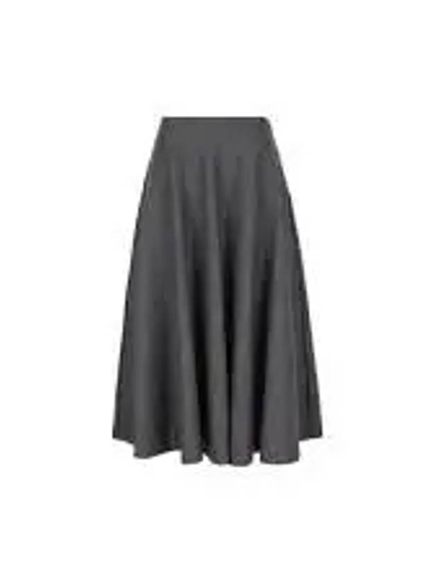 Wool Pleated Skirt Grey - GUCCI - BALAAN 2