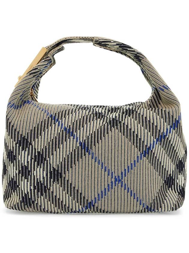 Peg Duffel Check Medium Tote Bag Lichen - BURBERRY - BALAAN 2