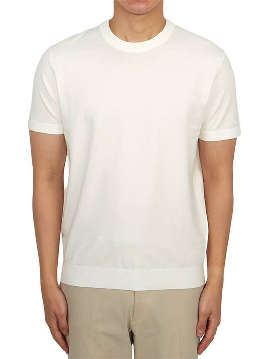 Saree Men s Short Sleeve T Shirt O0186710 100 - THEORY - BALAAN 1