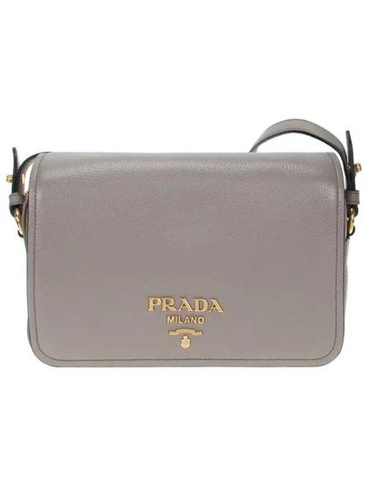 Vitello Phoenix Cross Bag Grey - PRADA - BALAAN 2