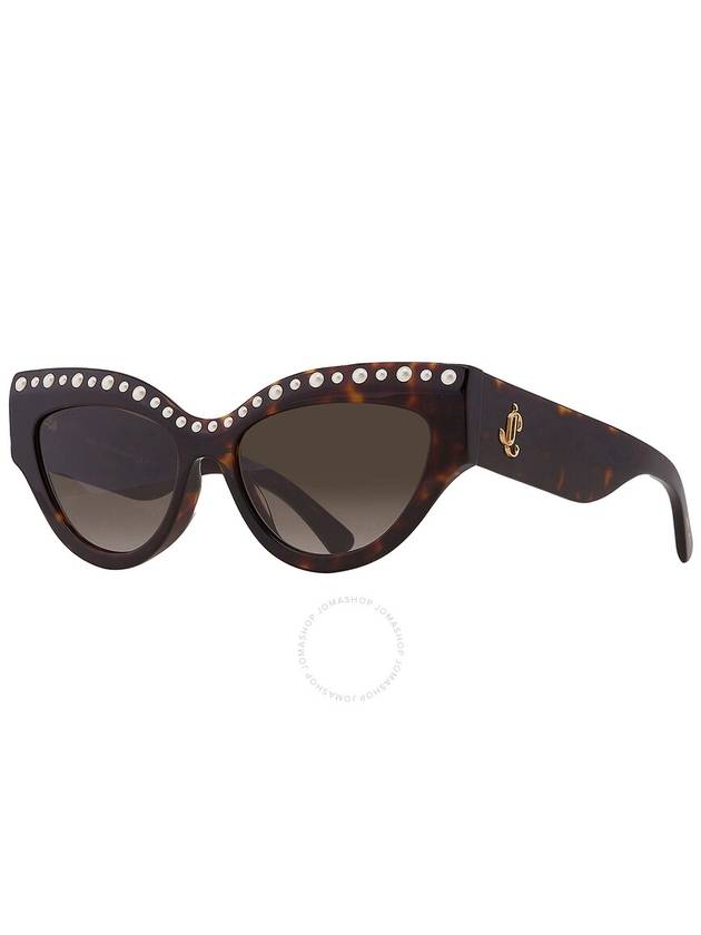 Jimmy Choo Brown Gradient Butterfly Ladies Sunglasses SONJA/G/S 0086/HA 55 - JIMMY CHOO - BALAAN 3