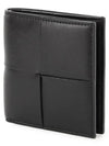 Slim Folder Half Wallet Black - BOTTEGA VENETA - BALAAN 2