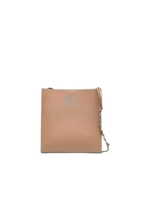 Tangle Medium Leather Cross Bag Brown - JIL SANDER - BALAAN 2