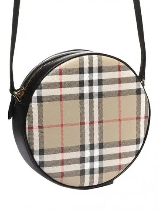 Vintage Check Leather Lewis Bag Women s Cross - BURBERRY - BALAAN 1