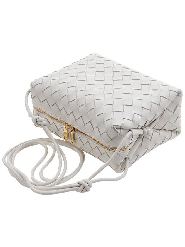 Loop Camera Small Cross Bag White - BOTTEGA VENETA - BALAAN 5