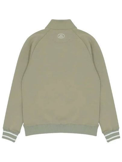 Drew Half Zip Up High Neck Sweatshirt DM41LT31BEIGE - DRUH GOLF - BALAAN 2