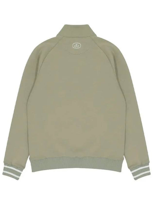 Drew Half Zip Up High Neck Sweatshirt DM41LT31BEIGE - DRUH GOLF - BALAAN 2