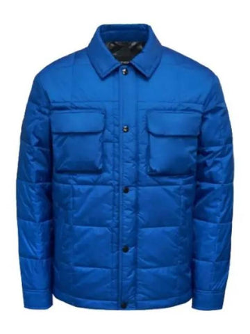 Ranzo Blue Men s Outerwear Padding - DUVETICA - BALAAN 1