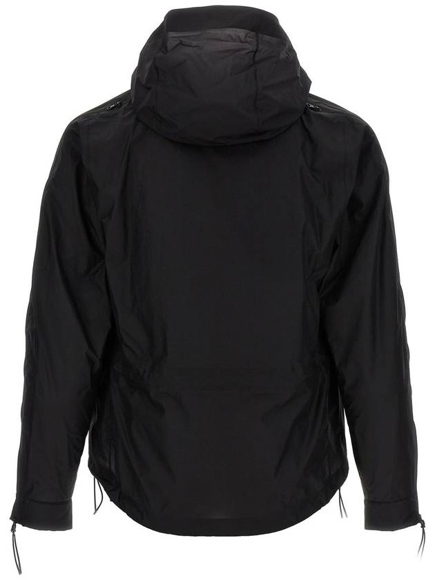 Metropolis Series Pertex Bloom Hooded Jacket Black - CP COMPANY - BALAAN 3