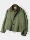 Heritage Half Hunting Jacket Khaki - INDUST - BALAAN 4