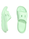 Ora Recovery Slide 3 Slippers Green - HOKA ONE ONE - BALAAN 1