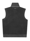 Placket Point Fleece Vest 9803LXHPGREY - BLACK&WHITE - BALAAN 2