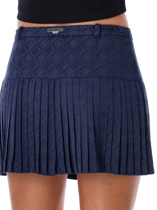 Marine Serre Diamond Mini Skirt - MARINE SERRE - BALAAN 3