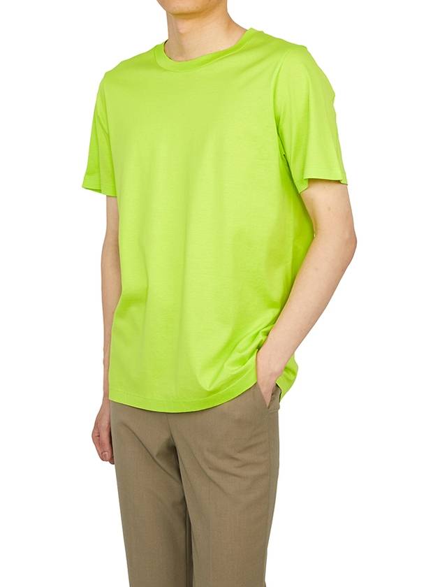 Shadow Back Graphic Print Short Sleeve T-Shirt Green - STONE ISLAND - BALAAN 6