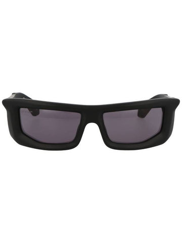 Volcanite Square Frame Sunglasses Black - OFF WHITE - BALAAN 1