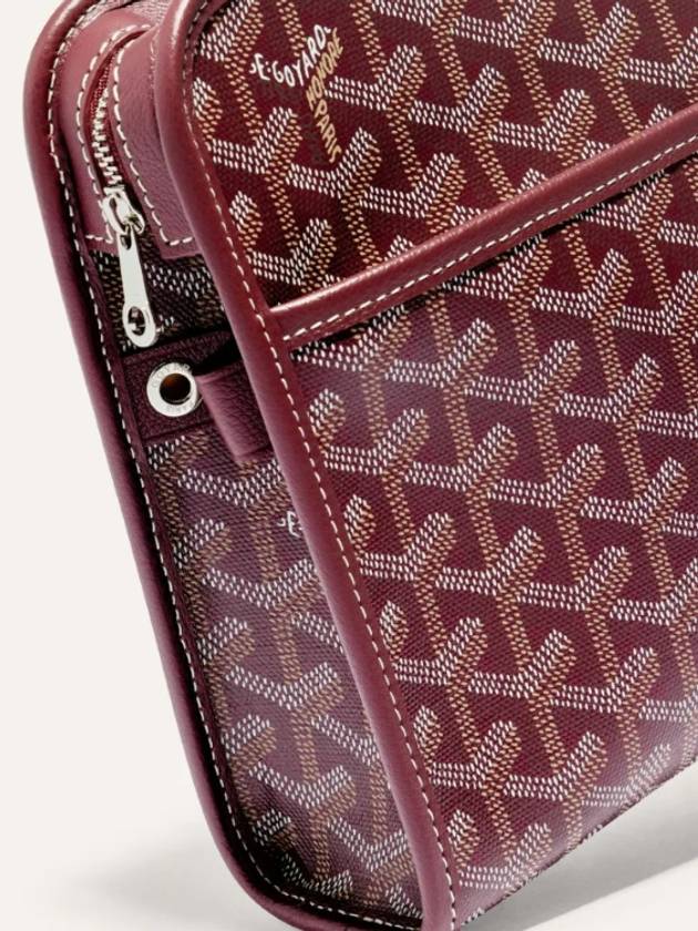 Jouvence GM Clutch Bag Burgundy - GOYARD - BALAAN 5