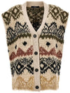 23FW GIRO Jacquard Knit Vest 2353560333 001 - MAX MARA - BALAAN 2