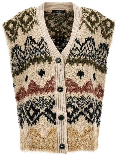 23FW GIRO Jacquard Knit Vest 2353560333 001 - MAX MARA - BALAAN 2