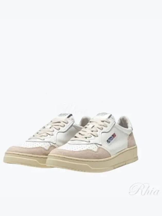 Medalist Goatskin Low Top Sneakers White - AUTRY - BALAAN 2