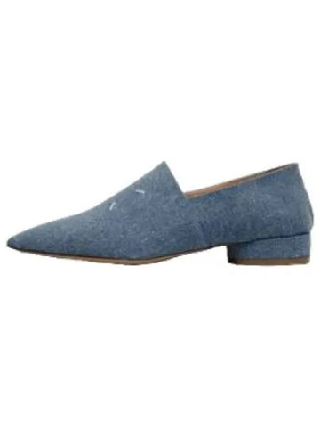 Point toe stitch Kiki loafer denim shoes - MAISON MARGIELA - BALAAN 1