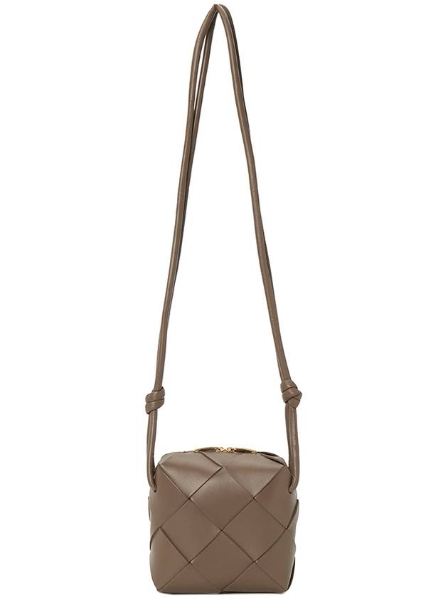 Cassette Intrecciato Mini Shoulder Bag Brown - BOTTEGA VENETA - BALAAN 8