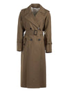 Barni Trench Coat Brown - MAX MARA - BALAAN 2