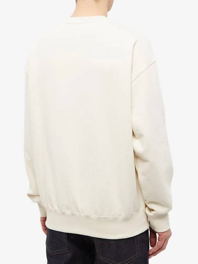 Men's Logo Sweatshirt Yellow Cream - JIL SANDER - BALAAN 6