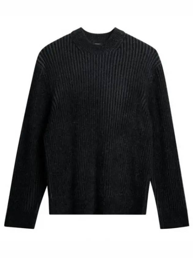 TWAIN PLATED KNIT CREW FMKW11635 9999 Men s - J.LINDEBERG - BALAAN 2