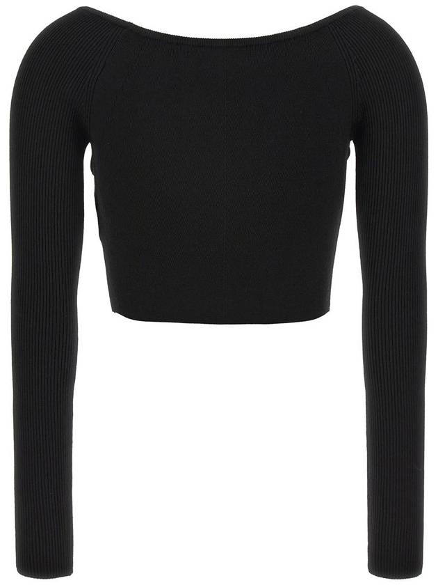 M-Vera-LS Long Sleeve T-Shirt Black - DIESEL - BALAAN 3