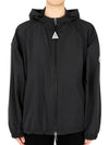 Monclair Women s TYX Windbreaker Hooded Jacket Black 1A00119 54A91 999 - MONCLER - BALAAN 2