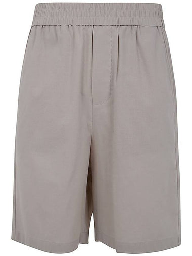 AMI Paris Elasticated Waist Bermuda Shorts Clothing - AMI - BALAAN 1