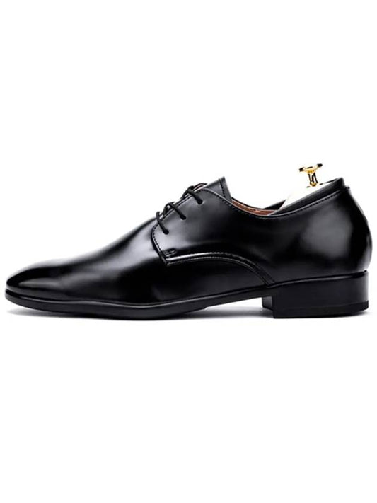 173 Classic Derby Comfortable Height-High Dress Shoes Lucy Black - BSQT - BALAAN 1