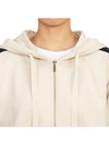 Fennec Hooded Jacket Ivory Black - MAX MARA - BALAAN 8