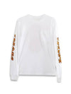 fire printing long sleeve t shirt CH0130 - CHROME HEARTS - BALAAN 1