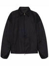 textured nylon back logo jacket 202BT246380F BLACK - FEAR OF GOD - BALAAN 1