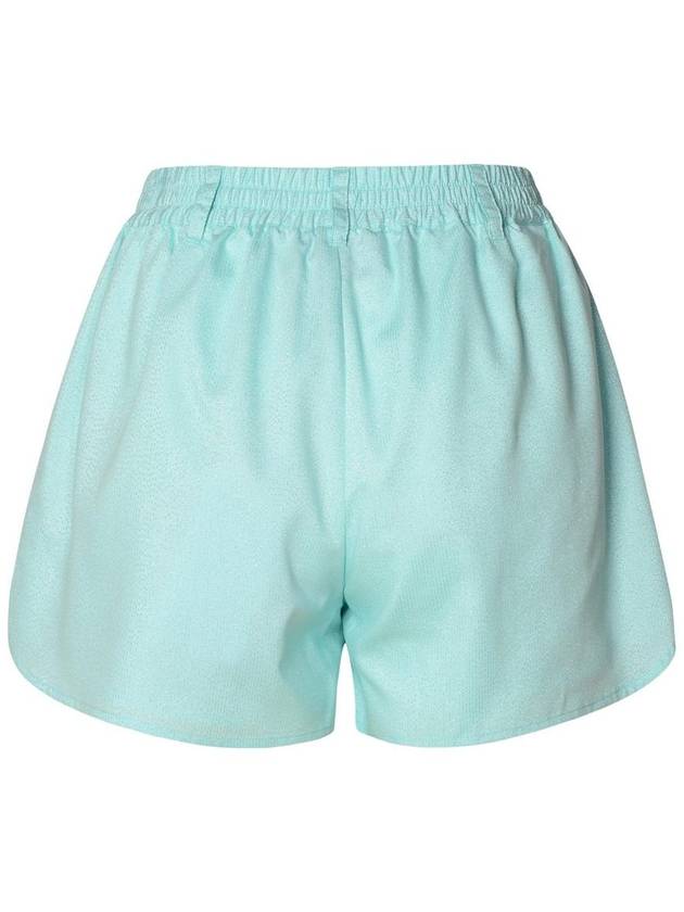 Chiara Ferragni Green Viscose Blend Shorts - CHIARA FERRAGNI - BALAAN 3