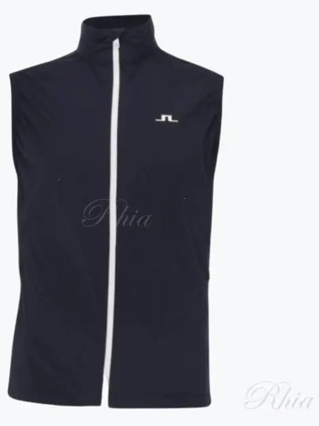 Ash Light Packable Vest GMOW08821 6855 Ash - J.LINDEBERG - BALAAN 1