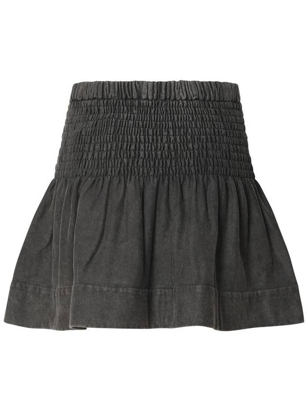 Women's Pacifica A-Line Skirt Black - ISABEL MARANT ETOILE - BALAAN 4