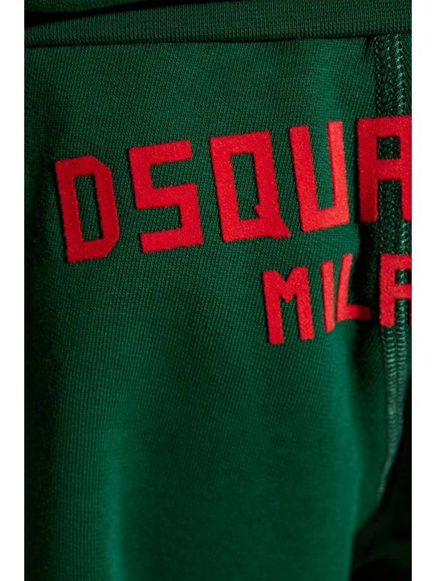 Dsquared2 Logo Shorts, Women's, Green - DSQUARED2 - BALAAN 5