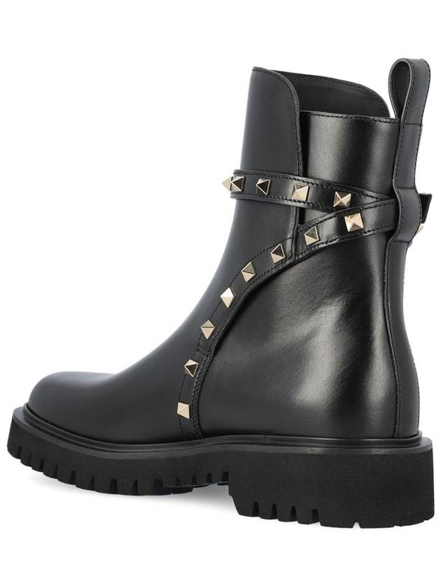 Valentino Garavani Boots Black - VALENTINO - BALAAN 3