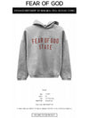 192BT246251F 123 Essential Fleece Hooded Sweatshirt Dark Heather Men s T Shirt TEO - FEAR OF GOD - BALAAN 2