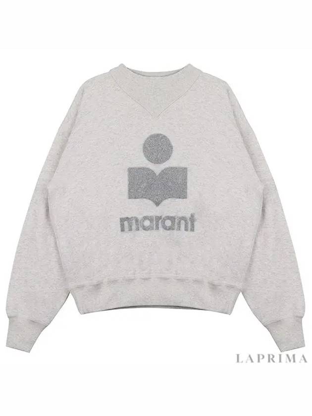 Moby Logo Print Sweatshirt Ecru - ISABEL MARANT - BALAAN 10