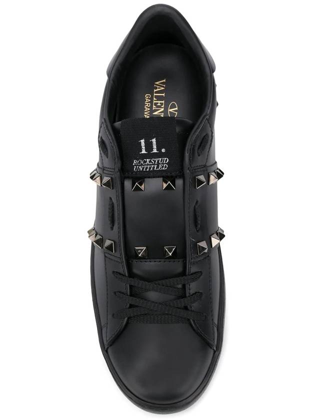 Rockstud Untitled Low-Top Sneakers - VALENTINO - BALAAN 4