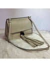 Gucci 370826 Ivory Leather Bamboo Tassel Flap 2WAY - GUCCI - BALAAN 2