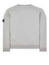 Wappen Patch Garment Dyed Sweatshirt Grey - STONE ISLAND - BALAAN 3