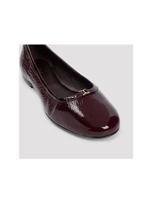 Marcie Leather Flat Plum Purple - CHLOE - BALAAN 5