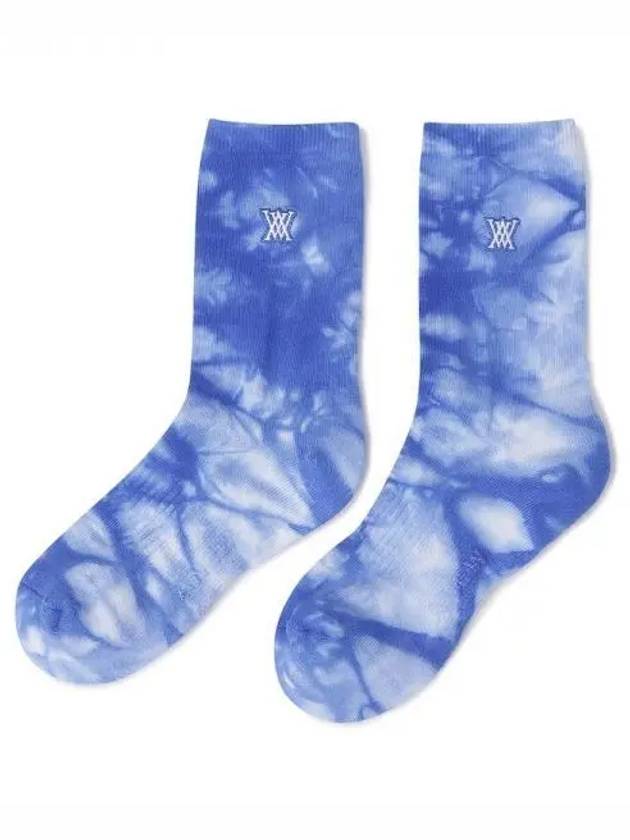 Annew W Tie Dye Medium Neck BL Domestic Product GQCY23052325085 - ANEWGOLF - BALAAN 1