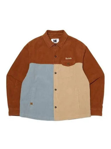 KODAK Brownie padded shirt BROWN - KODO - BALAAN 1