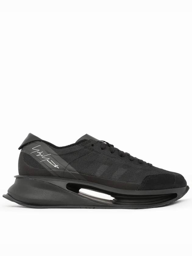 S-Gendo Logo Low Top Sneakers Black - Y-3 - BALAAN 4