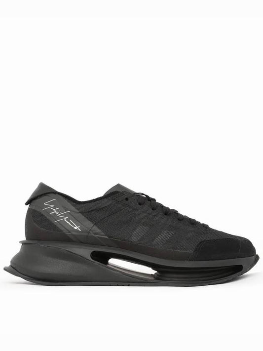 S-Gendo Logo Low Top Sneakers Black - Y-3 - BALAAN 2